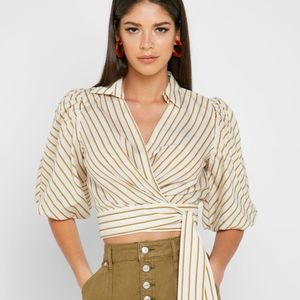 TopShop Wrap Blouse (US 12)